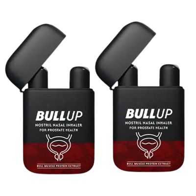 BullUp Dual Nasal Inhaler, Prostate Relief Inhaler, Prostate Enhance Inhaler, Promote Normal Prostate Enhancement Inhaler, for Prostate Health (2pcs)