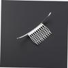 ADOCARN Simple Hair Side Combs Bridal Slide Hairclip Band for Women Girls Ladies Styling Comb view 2