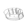 ADOCARN Lipstick Organizer Storage Box 3-Piece Acrylic Makeup Organizer for Lipsticks Blush and Eye Shadow Desktop Display Stand view 1