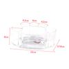 ADOCARN Lipstick Organizer Storage Box 3-Piece Acrylic Makeup Organizer for Lipsticks Blush and Eye Shadow Desktop Display Stand view 2