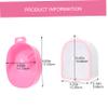 MOTHNUR 2pcs Nail Soaking Bowls for Manicure Skin-friendly Nail Art Tools for Cuticle Softening for Home and Salon Use view 2