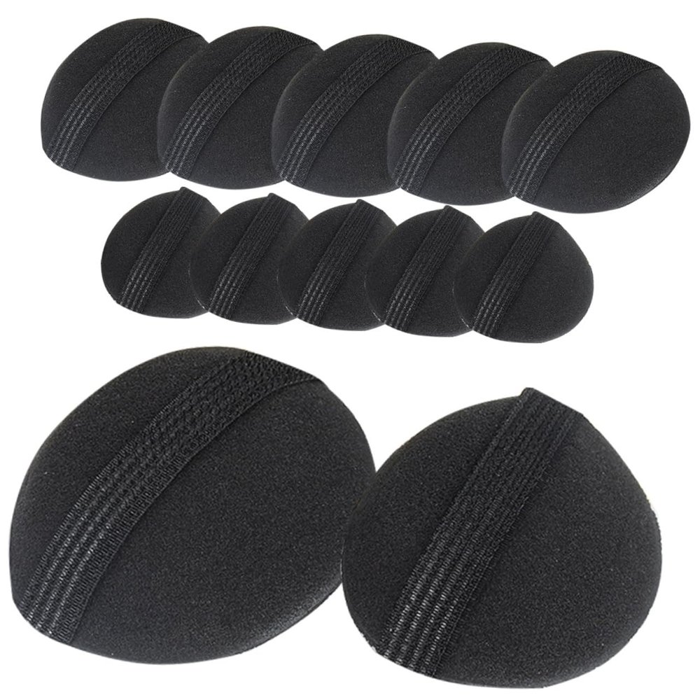 BELLIFFY 12pcs Hair Bump Pads for Women Volume Tool Hair Styling Inserts for Fluffy Hairstyles Invisible and Comfortable Accessory for Parties and Daily Use