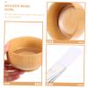 BELLIFFY 1set Reusable Mask Bowl Brush Spatula Kit Diy Facial Mask Tool Set for Home and Salon Use Includes Mixing Bowl and Applicator Brush for Skin Care and Hairdressing view 3