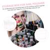 BELLIFFY Nail Drill Bits Display Box Sander Storage Organizer Professional Manicure Polisher Rack view 4