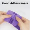 Adorila Barber Neck Strips  5 Rolls (500 Strips, Purple), Disposable Self-Adhesive Neck Paper Bands for Hair Cutting, Salon & Stylist Supplies view 2