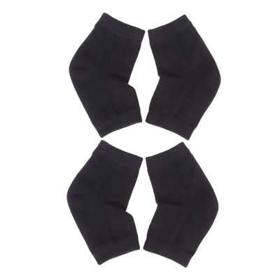 ADOCARN 2pairs Moisturizing Gel Socks Crack Heel Socks for Men Women Ankle Compression Gel Heel Protector Breathable Ankle