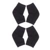 ADOCARN 2pairs Moisturizing Gel Socks Crack Heel Socks for Men Women Ankle Compression Gel Heel Protector Breathable Ankle view 1