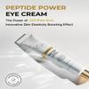 BOM COSMETICS Peptide Power Eye Cream 1.05 Fl Oz, Penta-Peptide and 99% Pure Gold Lightweight Eye Cream for Skin Collagen Boost to Reduces Fine Lines, Wrinkles, Enhances Elasticity, Korean Skin Care view 2