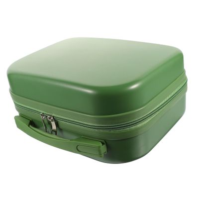 BELLIFFY Travel Cosmetic Organizer Box Makeup Bag Organizer Compartments Portable Makeup Suitcase Case for Vanity Storage