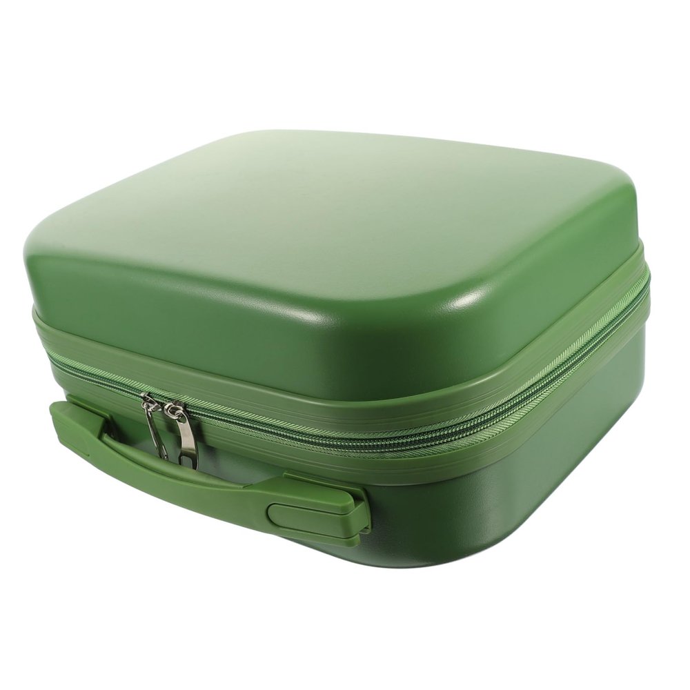 BELLIFFY Travel Cosmetic Organizer Box Makeup Bag Organizer Compartments Portable Makeup Suitcase Case for Vanity Storage