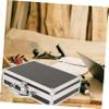 BELLIFFY Portable Medicine Tool Storage Box Makeup Case Handle Multifunctional Scarf Box view 3