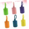 BELLIFFY 6-pack Silicone Essential Oil Bottle Cover Mini Roller Bottle Case Travel Serum Oil Storage Carrying Case Essential Set view 4