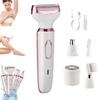 Bikini trimmer for womenelectric razors for womenelectric shaver for women pubic hair4-in-1 Womens Facial Hair Removal, Pubic & Body & Facial Hair Removerfor Bikini Leg Body Face view 1