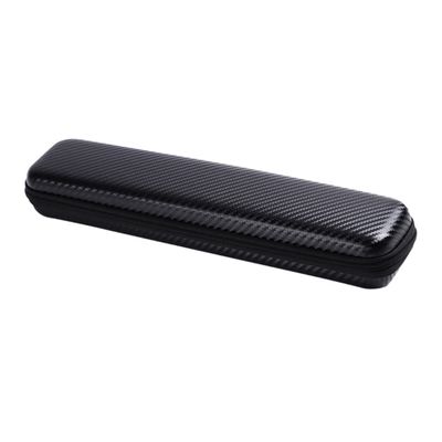 EVA Hair Curler Travel Bag for Straightener, Black Zipper Pouch