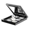BELLIFFY Compact Empty Highlighter Case with Mirror Refillable Cosmetics Container for Lipstick Eyeshadow and Blush Durable and Aluminum Makeup Organizer for Travel view 1