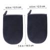 BELLIFFY 2pcs Self Tanning Mitt Applicators Black Self Tanning Gloves for Even Application of Soft and Comfortable Design for Home Use view 2