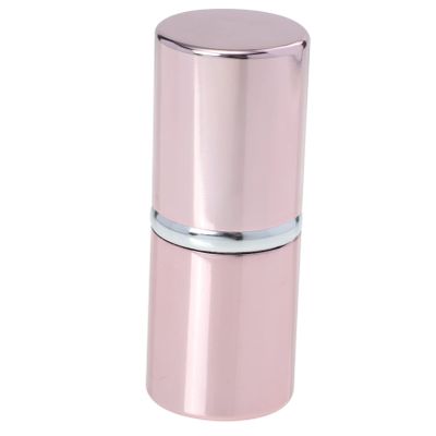 BELLIFFY Facial Jade Roller with Cooling Stone Ball for Eye and Neck Massage Beauty Massage Tool to Reduce Puffiness Wrinkles and Improve Skin Elasticity Pink Volcanic Stone