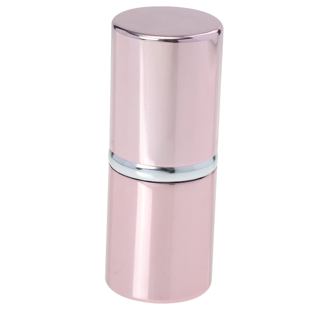 BELLIFFY Facial Jade Roller with Cooling Stone Ball for Eye and Neck Massage Beauty Massage Tool to Reduce Puffiness Wrinkles and Improve Skin Elasticity Pink Volcanic Stone