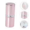 BELLIFFY Facial Jade Roller with Cooling Stone Ball for Eye and Neck Massage Beauty Massage Tool to Reduce Puffiness Wrinkles and Improve Skin Elasticity Pink Volcanic Stone view 2