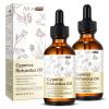 flasture Cyperus Rotundus Oil 100% Natural, Cyprus Rotundus Oil for Hair Removal, Reducing Body Hair Growth & Smoothing Skin | Suitable for All Skin Types, 60ml with Dropper (2 Packs) view 1