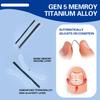 Titanium Alloy Ingrown Toenail Treatment, Nail Tools, and Ingrown Toenail Removal Kit Specially Designed for Curved Nail Repair and Ingrown Toenail Corrector view 2