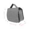 ADOCARN Multipurpose Travel Bag Handle Folding Toiletry Bag for Makeup and Personal Items view 2