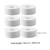 TOGEVAL Self Adhesive Shirt Sweat Liner 6 Rolls Nonwoven Collar Protector view 2