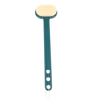 ADOCARN Body Exfoliating Brush Handle Women Skin Massage Tool for Shower Bath Soft Bristles Convenient Cleaning Relaxation for Home Travel Use
