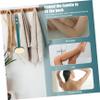 ADOCARN Body Exfoliating Brush Handle Women Skin Massage Tool for Shower Bath Soft Bristles Convenient Cleaning Relaxation for Home Travel Use view 2