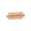 NULYLU Manicure Brush Double Sided Nail Cleaning Brush for Hands Bristle 2 Pack view 1