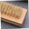 NULYLU Manicure Brush Double Sided Nail Cleaning Brush for Hands Bristle 2 Pack view 3