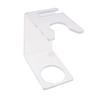 PAMINGONO Men's Shaving Brush Holder Transparent Stand for Badger and Synthetic Brushes for Home Salon and Travel Use view 1