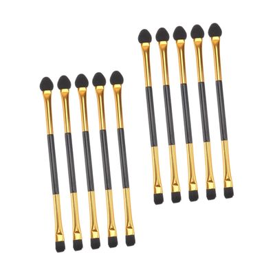 OSOLADY 20pcs Double-ended Eyeshadow Brush Soft Fiber Makeup Tool for Blending Eyeliner Eyebrow Portable Cosmetic Accessory for Women The Go