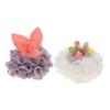 ADOCARN 2pcs Exfoliating Bathing Soft Mesh Shower Loofah Scrubber for Comfortable Cleansing Lightweight Portable Bath Accessories for Home Cartoon Design view 1