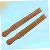 NULYLU 2pcs Leather Sharpening Strop Set Polishing Cloth for Straight Blades Woodworking Tools Easy to Use for Precision Sharpening view 4