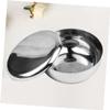 PAMINGONO 1pc Stainless Steel Shaving Bowl Lid Bubbling Mug for Men s Razor Accessories for Traditional Shaving Soap Unbreakable Design for Smooth Shave view 4