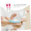 BELLIFFY 12pcs Microfiber Facial Cleansing Gloves for Women Reusable Makeup Remover Mitts Gentle Exfoliating Face Wash Cloths for Daily Cleansing and Care view 2
