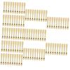 BELLIFFY 100pcs Beauty Scoop Reusable Cosmetic Spoons for Skincare Mixing Application for Facial Creams Masks Lotions and Moisturizers view 1