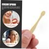 BELLIFFY 100pcs Beauty Scoop Reusable Cosmetic Spoons for Skincare Mixing Application for Facial Creams Masks Lotions and Moisturizers view 4