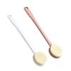 ADOCARN 2pcs Soft Bristle Cleaning Brush Exfoliating Body Scrubber Long Handle for Bath Shower Double Cleaning Bath Brush for Relaxation view 1