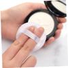 ADOCARN 5pcs Cotton Makeup Puff Powder Puff for Lady Girls Gentle Skin-friendly Easy Application for Foundation Mineral Powder White view 3