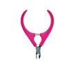NULYLU Ergonomic Cuticle Nipper with Long Jaw Stainless Steel Dead Skin Pliers for Toenails and Fingernails Portable Manicure Tool with Non-slip Handle Rose Red view 1