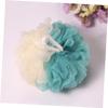ADOCARN 4pcs Long Handle Bath Balls Shower Brush Body Scrub Brush Loufah Sponge Handle Shower Bath Accessory Kit Pink Random Color view 3