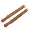 PAMINGONO 2pcs Leather Strop Set Sharpening Cloth for Straight Barber Tools for Professional Shaving Woodworking Applications view 1