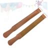 PAMINGONO 2pcs Leather Strop Set Sharpening Cloth for Straight Barber Tools for Professional Shaving Woodworking Applications view 2