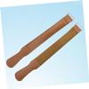PAMINGONO 2pcs Leather Strop Set Sharpening Cloth for Straight Barber Tools for Professional Shaving Woodworking Applications view 4