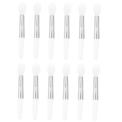 BELLIFFY 36pcs Silicone Lip Brush Set Lipstick Applicator for Lip Mask Easy to Carry Makeup Brushes for Daily Use for Friends and