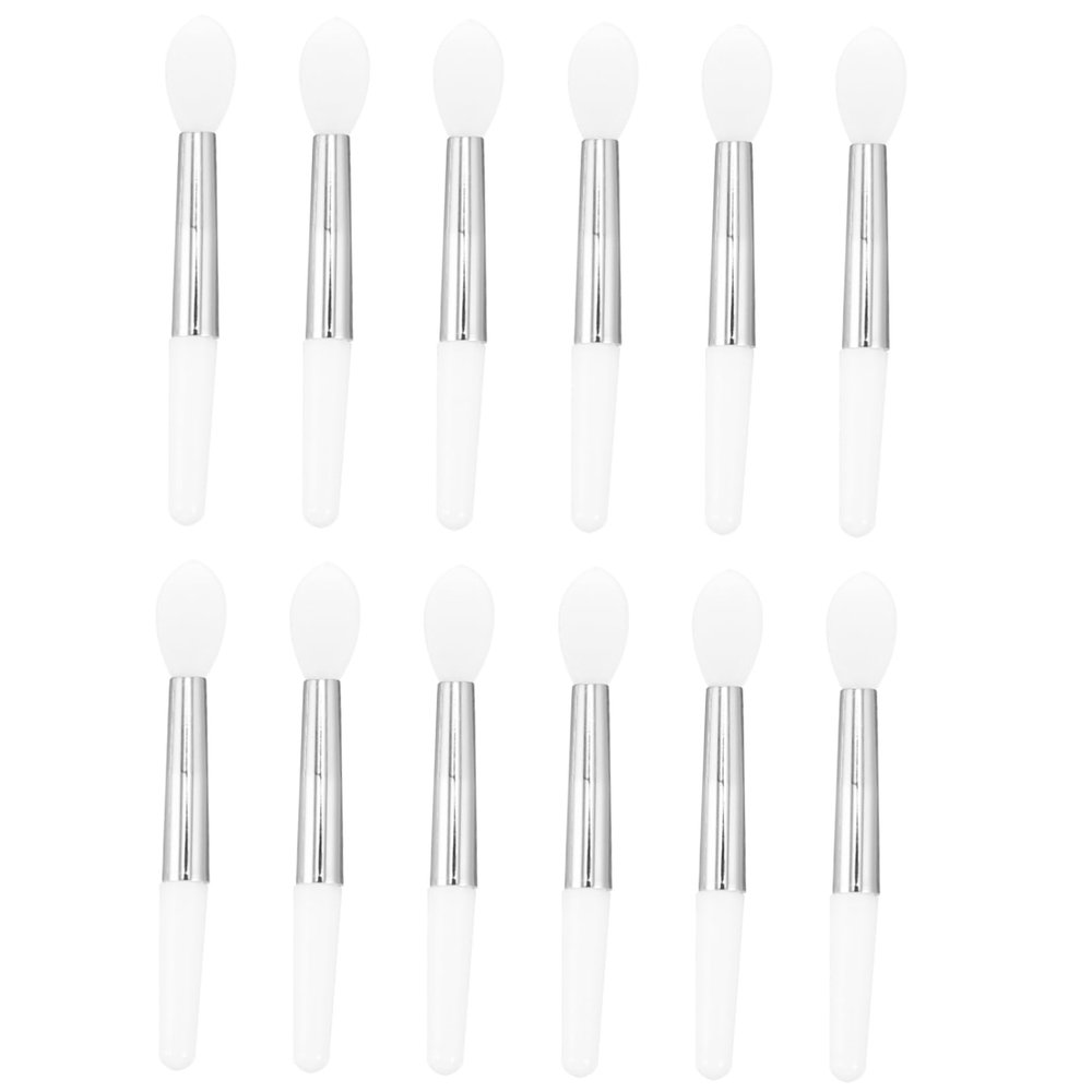 BELLIFFY 36pcs Silicone Lip Brush Set Lipstick Applicator for Lip Mask Easy to Carry Makeup Brushes for Daily Use for Friends and