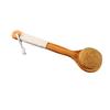 PAMINGONO Natural Material Long Handle Bath Brush Body Massage Shower Brush Safe for Skin view 1