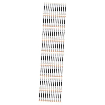BELLIFFY 96pcs Double-ended Eyeshadow Applicators Versatile Makeup Tools for Effortless Application and Blending for All Eye Makeup Needs